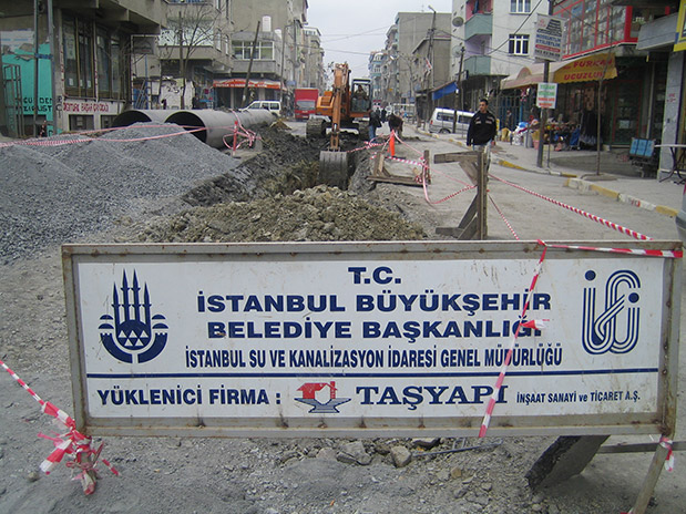 İstanbul Bölgesi IV. Kısım Müteferrik İçmesuyu Şebeke ve Kat Ayrımı İnşaatı
