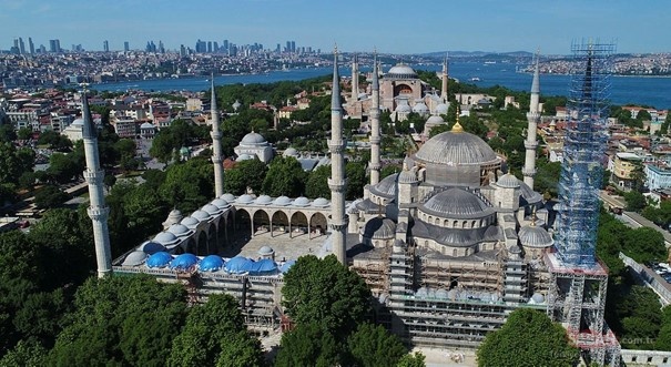 İstanbul İli, Fatih İlçesi Sultanahmet Camii ve Çevre Düzenlemesi 2017-2018-2019-2020 Yılları Restorasyon Uygulaması