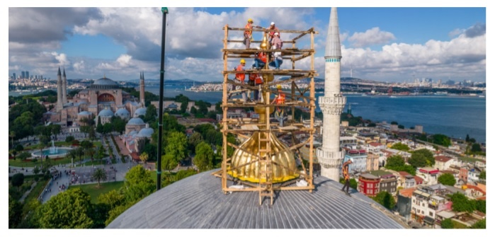 İstanbul İli, Fatih İlçesi Sultanahmet Camii ve Çevre Düzenlemesi 2017-2018-2019-2020 Yılları Restorasyon Uygulaması